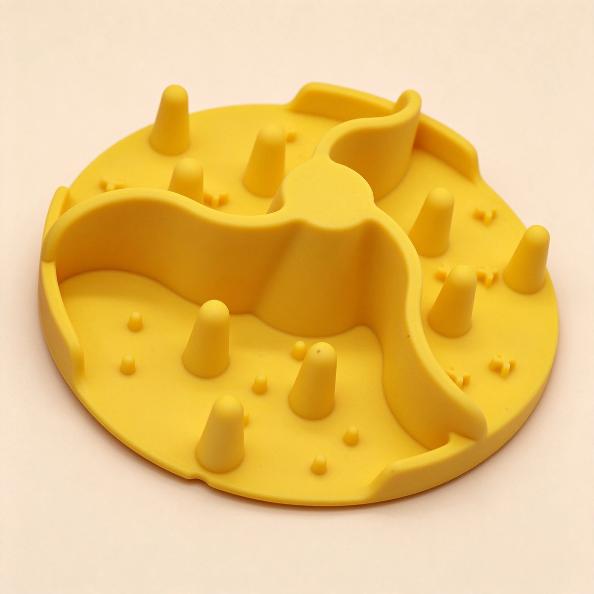 Silicone Lick Mat with Suction Cups — Slow Feeder Pad for Dogs
