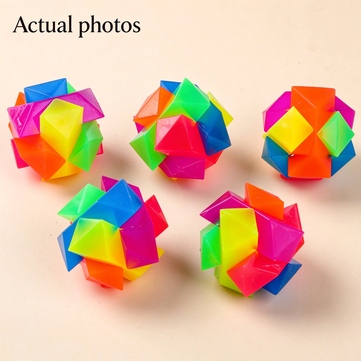 LED Flashing Bouncing Ball — Light-Up TPR Dog Toy