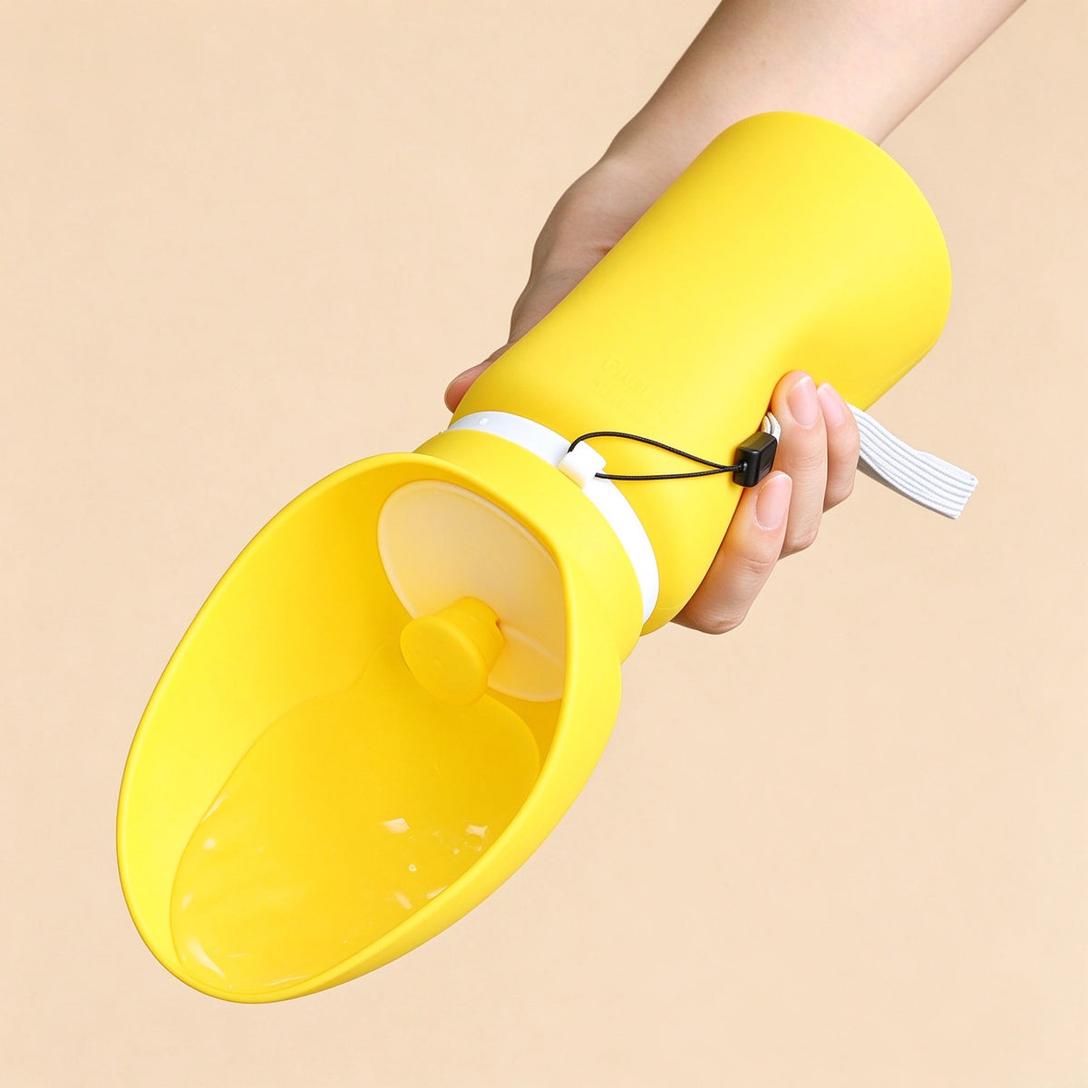 Portable Dog Water Bottle — Foldable Silicone Travel Drinker