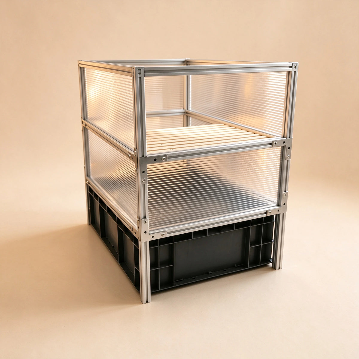 Furniture-Style Cat Litter Cabinet — Enclosed Litter Box Enclosure